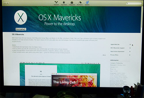 Mavericks - New Apple OS