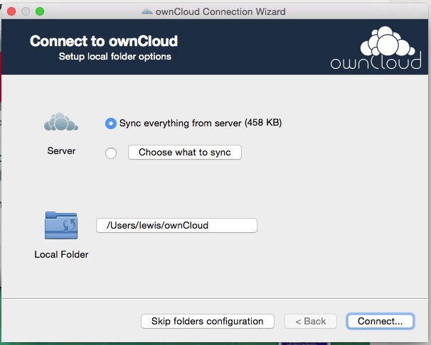 OwnCloud has Mac OS App